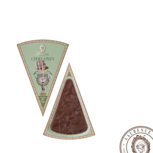 Шоколадная пицца "Молочная" молочный шоколад с шоколадными шариками без добавления сахара 