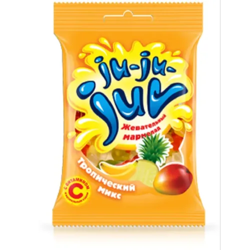 дЖу-дЖу-дЖув (Ju-Ju-Juv) со вкусом тропических фруктов мармелад 