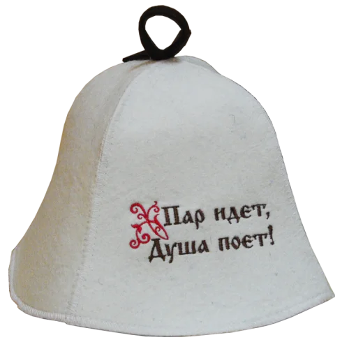 A hat for a bath and sauna