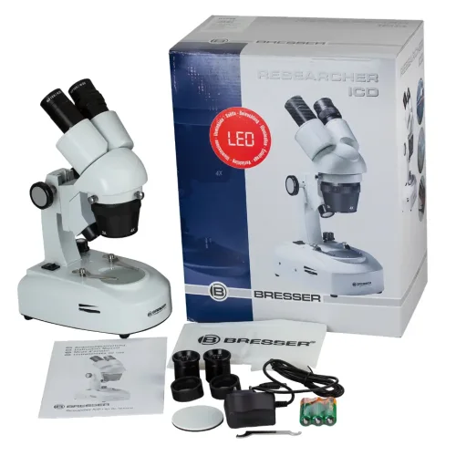 Microscope Bresser Researcher ICD LED 20X-80X