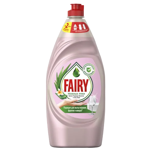 Tool for washing dishes Fairy tender pens pink jasmine and aloe vera 900 ml.