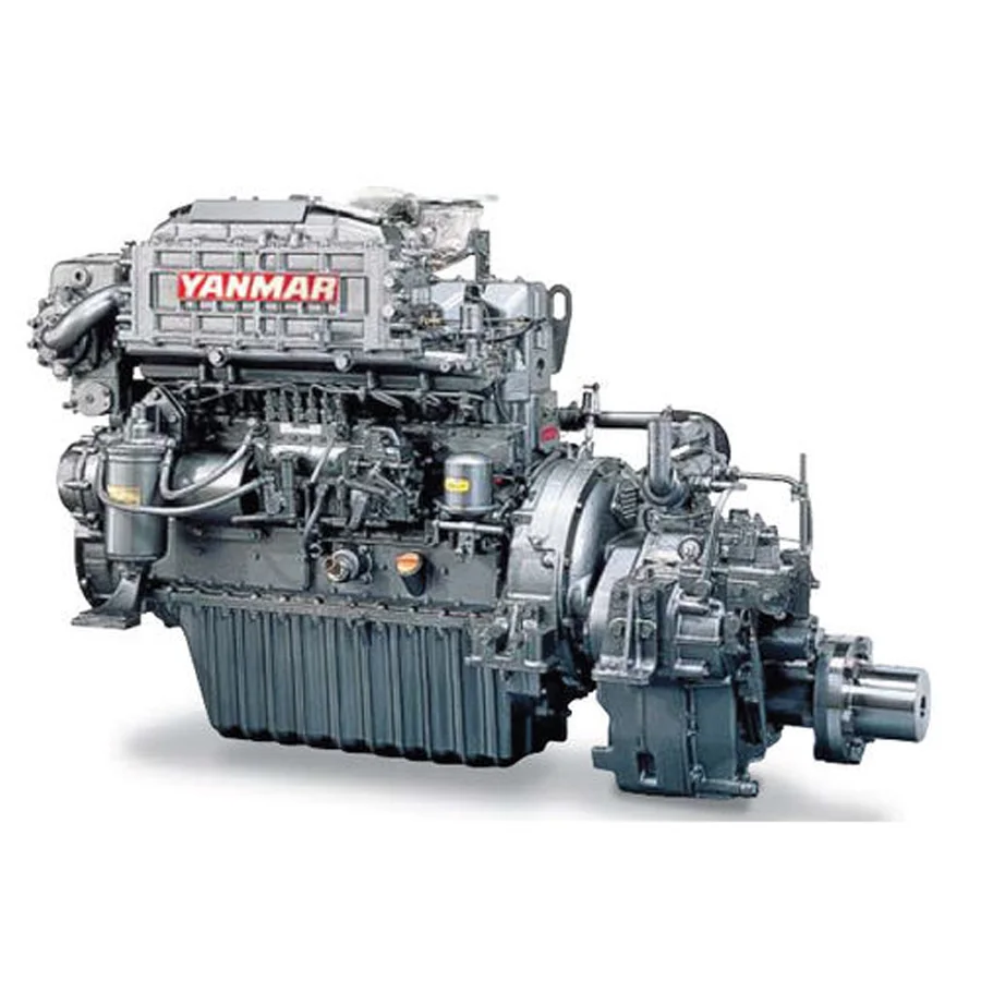 Судовой дизельный двигатель Yanmar 4CHE3 мощностью 85 л.с. Бортовой двигатель