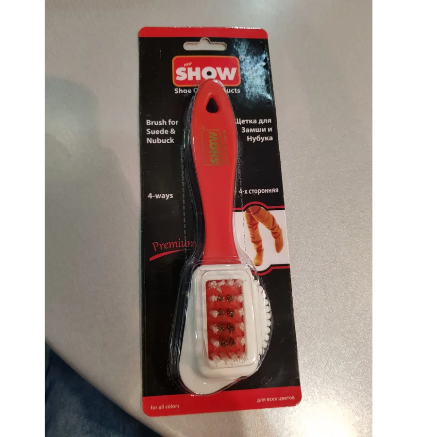 "Show" Shoe brush for suede and nubuck