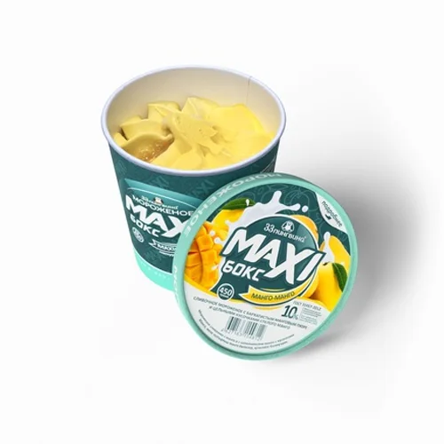 Maxi-Box Mango Ice Cream