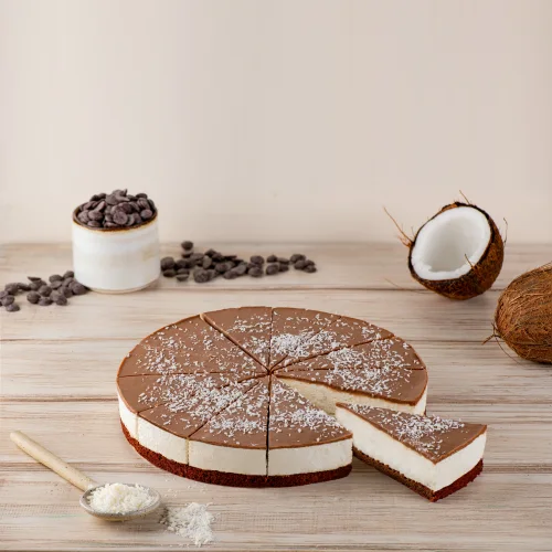 Sponge cake Brazilian coconut and Chocolate
