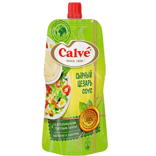«Calve», соус сырный «Цезарь», 230 г