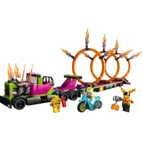 LEGO City Stuntz Stunt Truck and Ring of Fire Test 60357