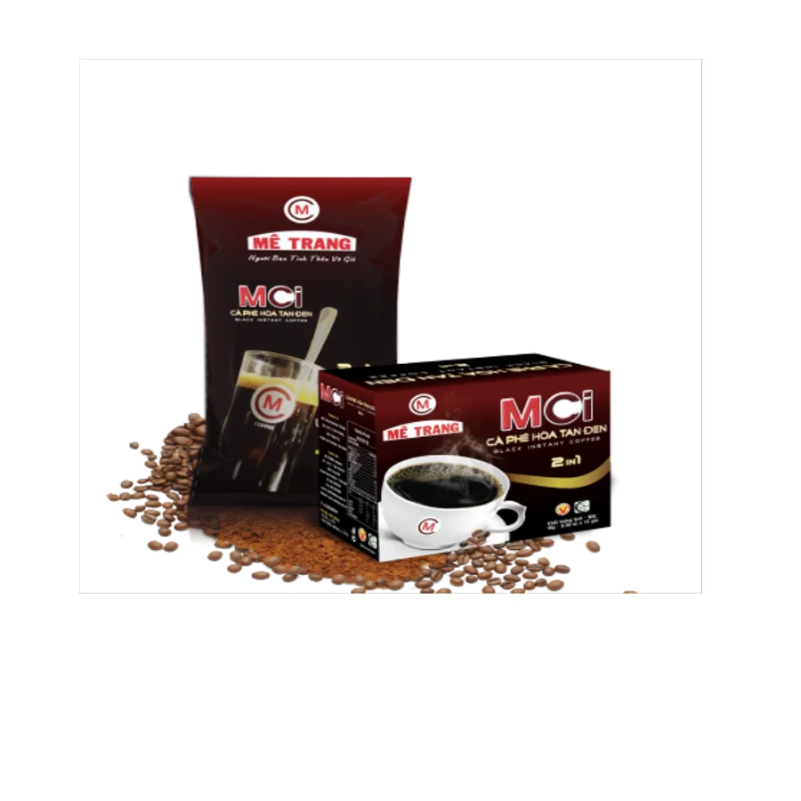 Soluble coffee 2 in 1