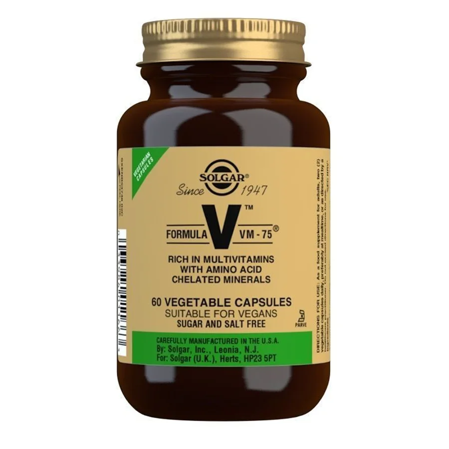 Solgar VM-75 multivitamins 60 capsules — wholesale from the importer
