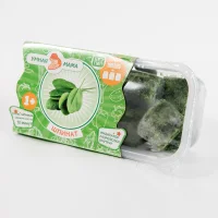 Spinach portion. «Smart mom is a healthy baby.«