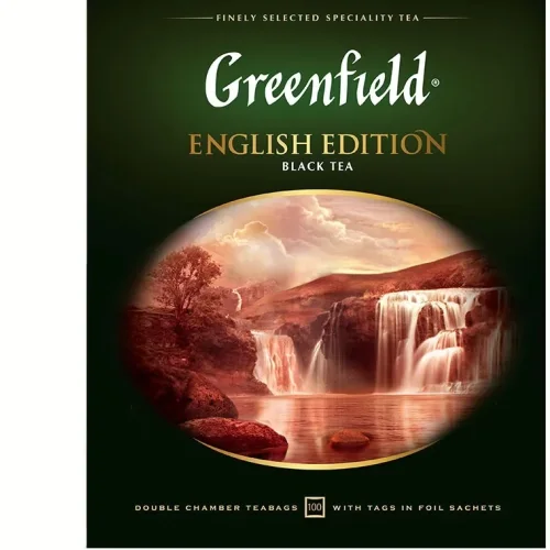 Greenfield English Edition Black Tea, 100p*2g