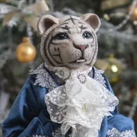 Коллекционная кукла Тигр Луи