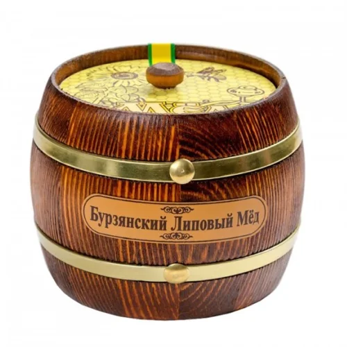 Barrel set with a Burzyansky lime honey