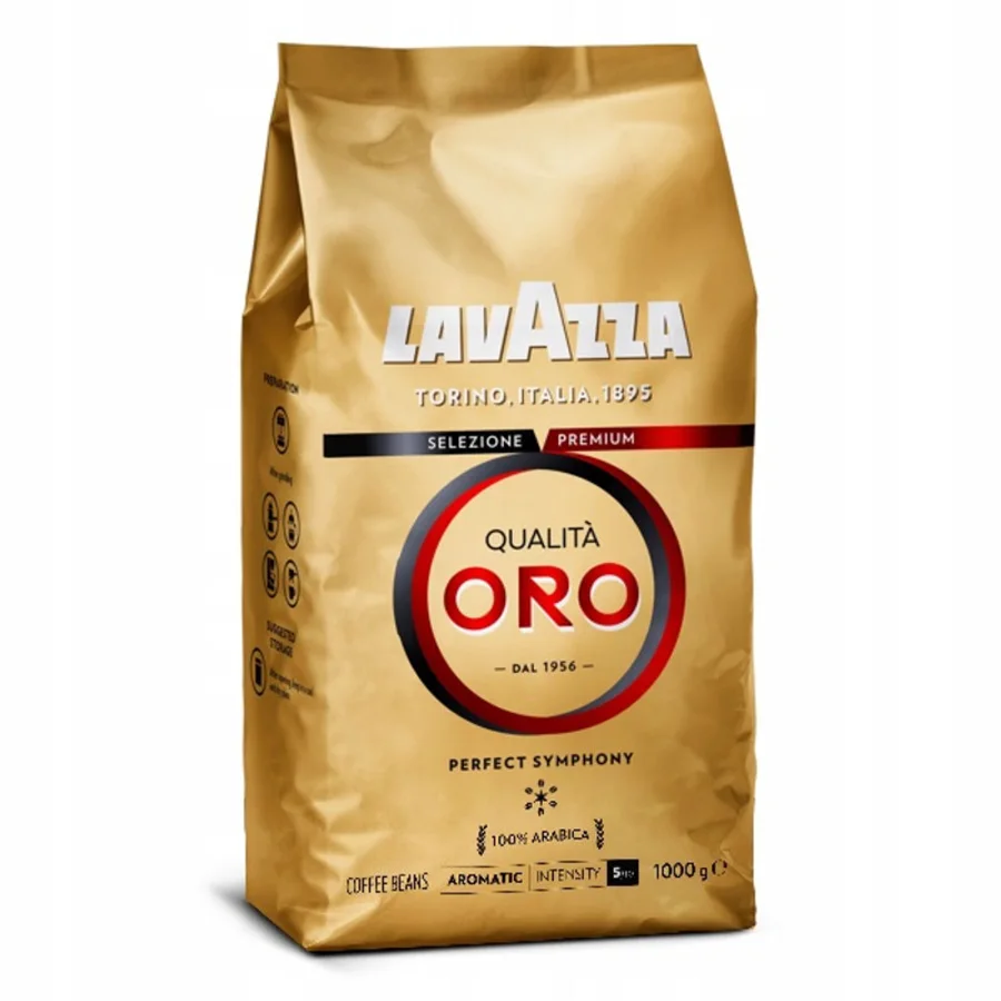 Кофе в зернах Lavazza Qualita Oro, 1000г