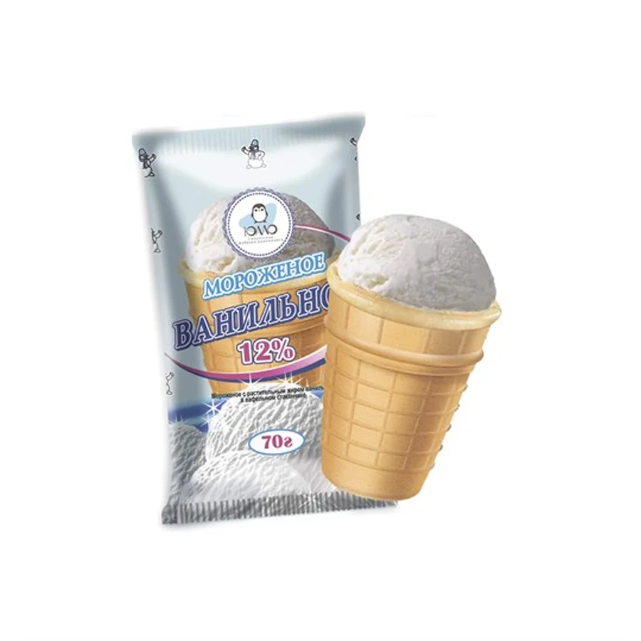 Ice cream vanilla 12%