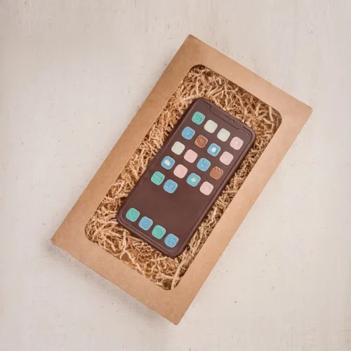 Шоколадный набор "Открытка Айфон 10"