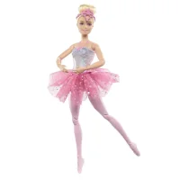 Ballerina Twinkling Lights (Blonde) Barbie Dreamtopia Doll Mattel HLC25 