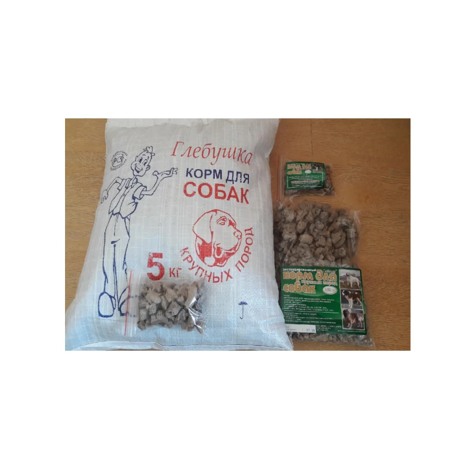 Food for dogs Premium for champions (with meat delicacy), 5 kg