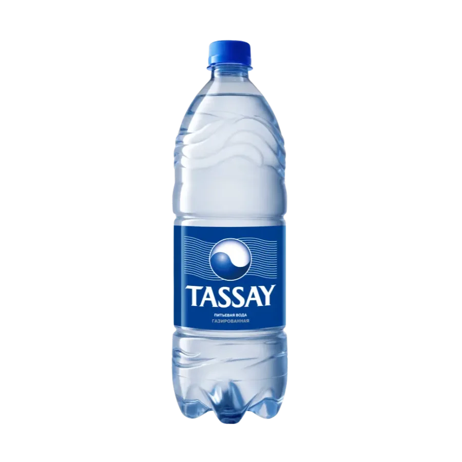 Natural mineral water TASSAY carbonated 1L