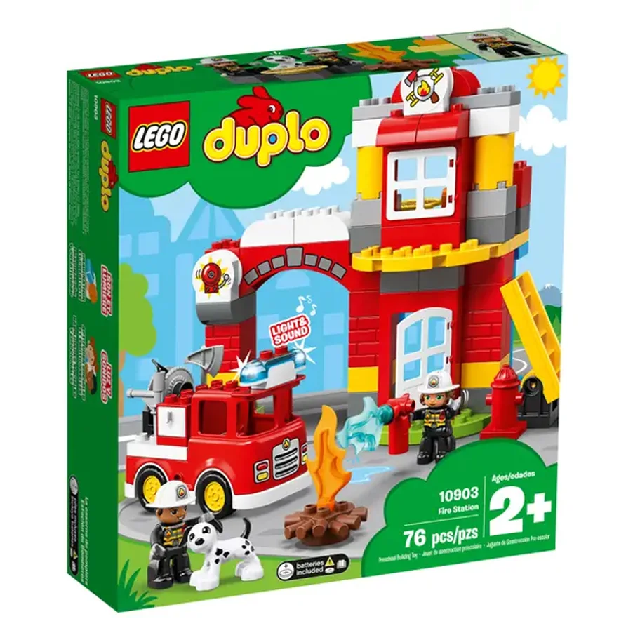 Конструктор LEGO DUPLO Пожарное депо 10903