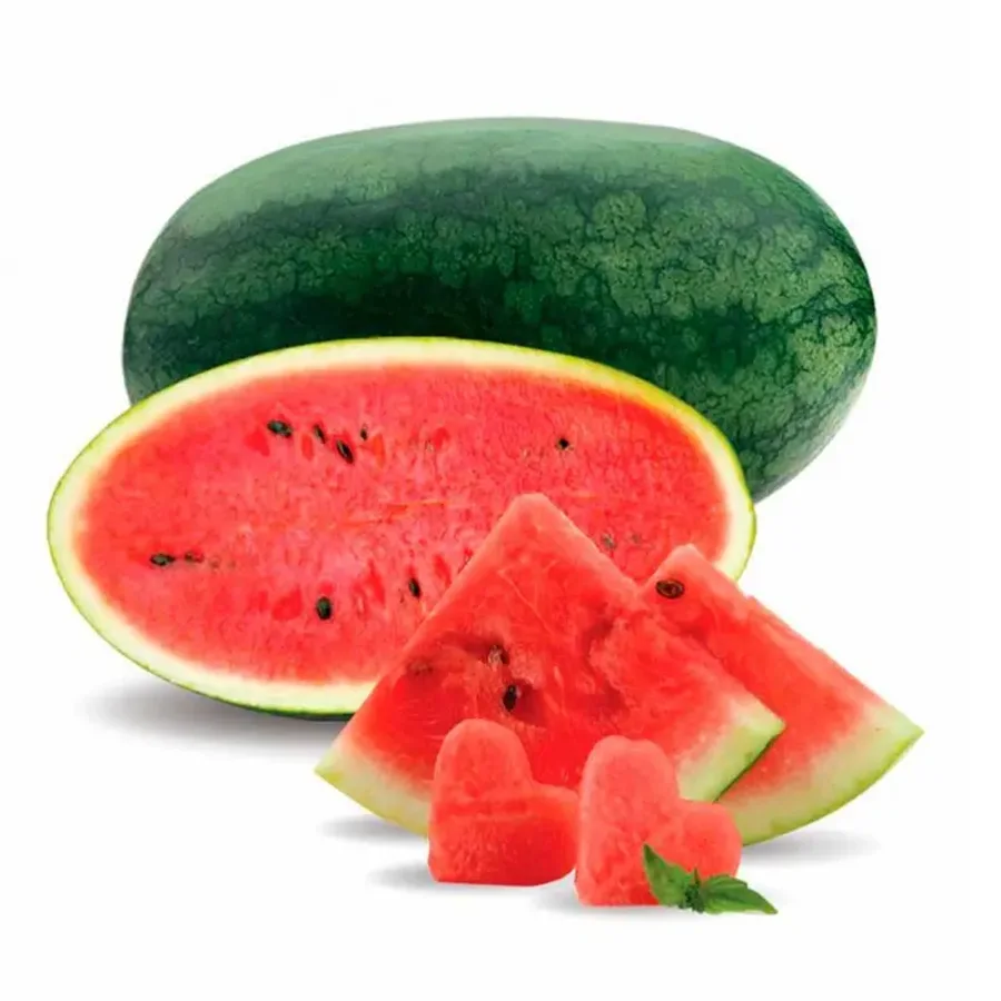 Watermelon is red