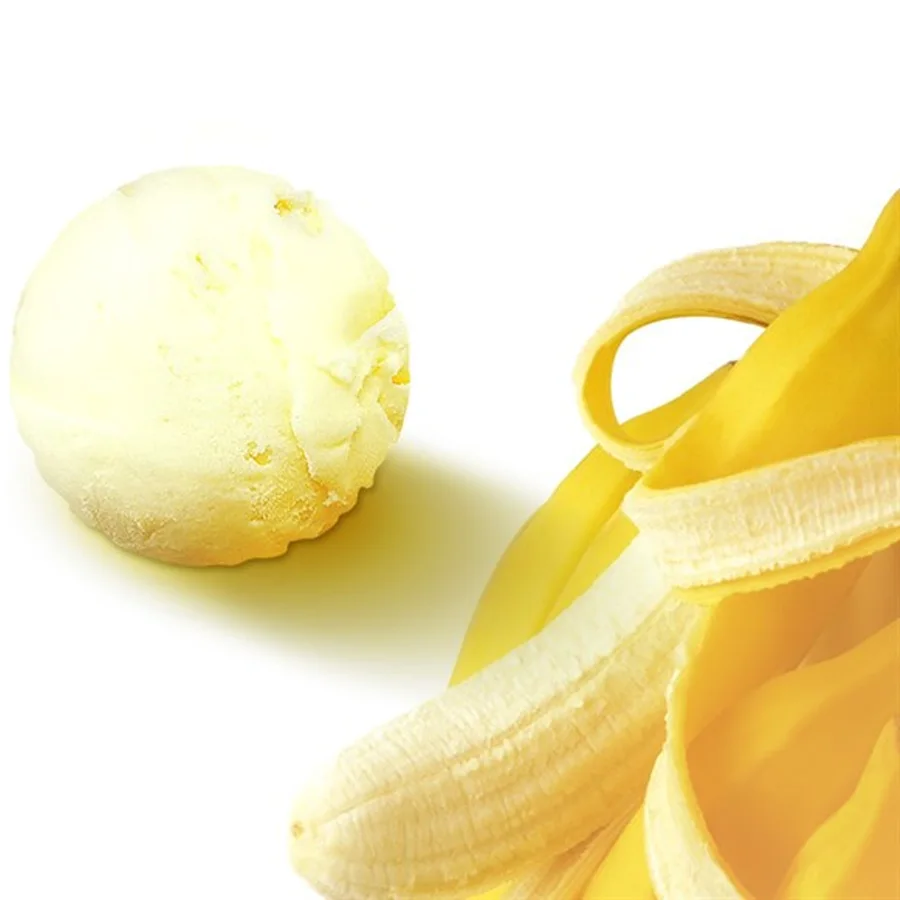Ice cream banana