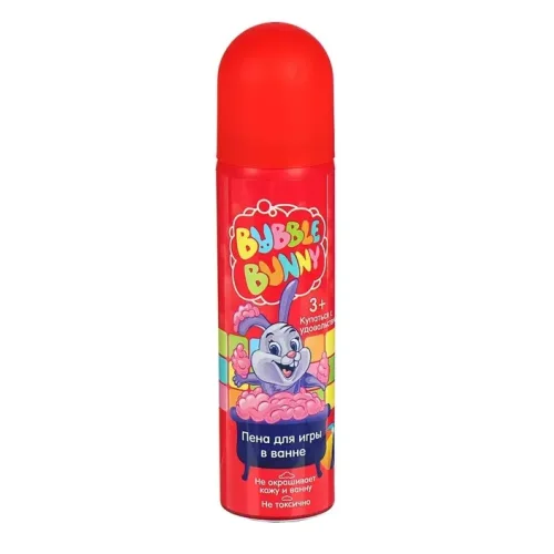 Children's foam for the game in the bathroom (pink), 80 ml