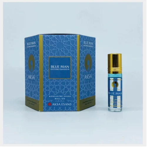 Turkish oil perfume Wholesale BLUE MAN Aksa 6 ml