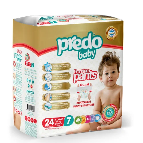 Подгузники-трусики Predo Baby  № 7 (17+ кг.) 24 шт