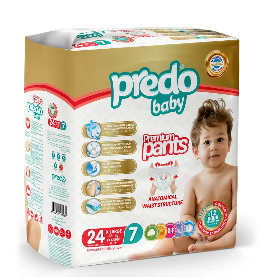 Diapers-panties Predo Baby No. 7 (17+ kg.) 24 pcs