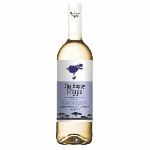 Вино защищенного наименования места происхождения белое региона Вестерн Кейп  Хэппи  Хиппо Шенин Блан сухое  2020 11,5%  0,75