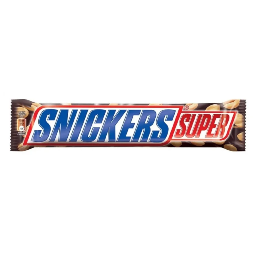 Шоколадный батончик Snickers Super