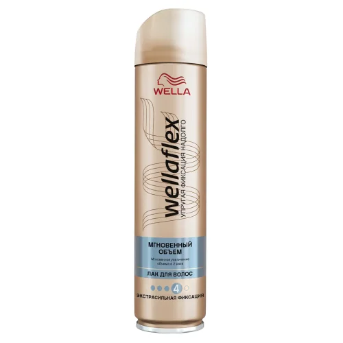 Wellaflex hair lacquer Instant extrasical fixation volume