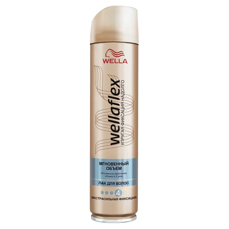Wellaflex hair lacquer Instant extrasical fixation volume