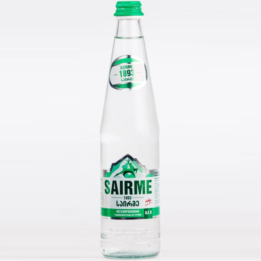 Родниковая вода Sairme 0.5л ст (Саирме)