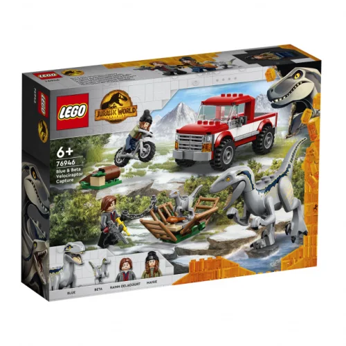 76946 LEGO Jurassic World Blue and the Capture of Beta Velociraptor