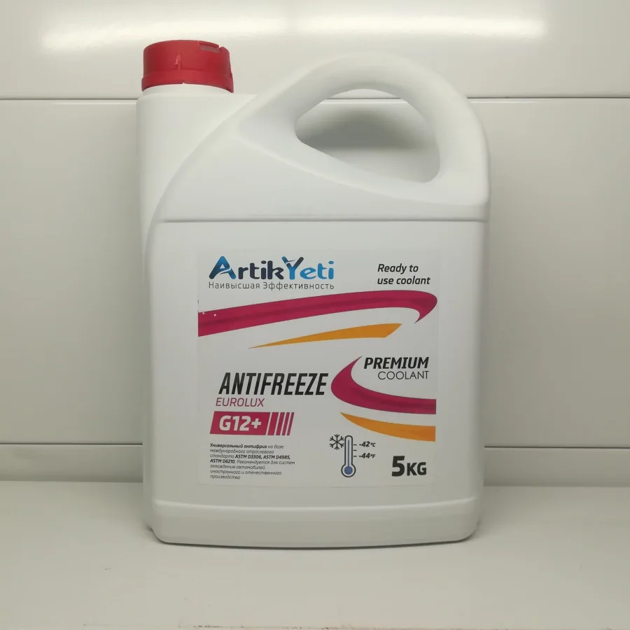 Artikyeti Antifreeze EURO LUX G12 + Pink 5kg / 4pcs / 114pcs