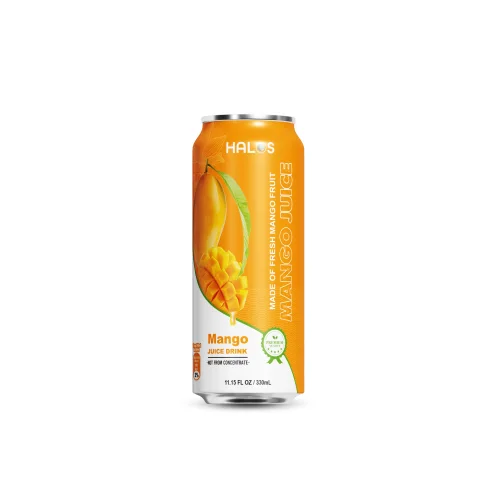 Halos/OEM Mango Juice Drink in 330ml Can