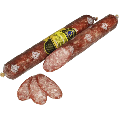 Special cured sausage with/in salami in/with MGS