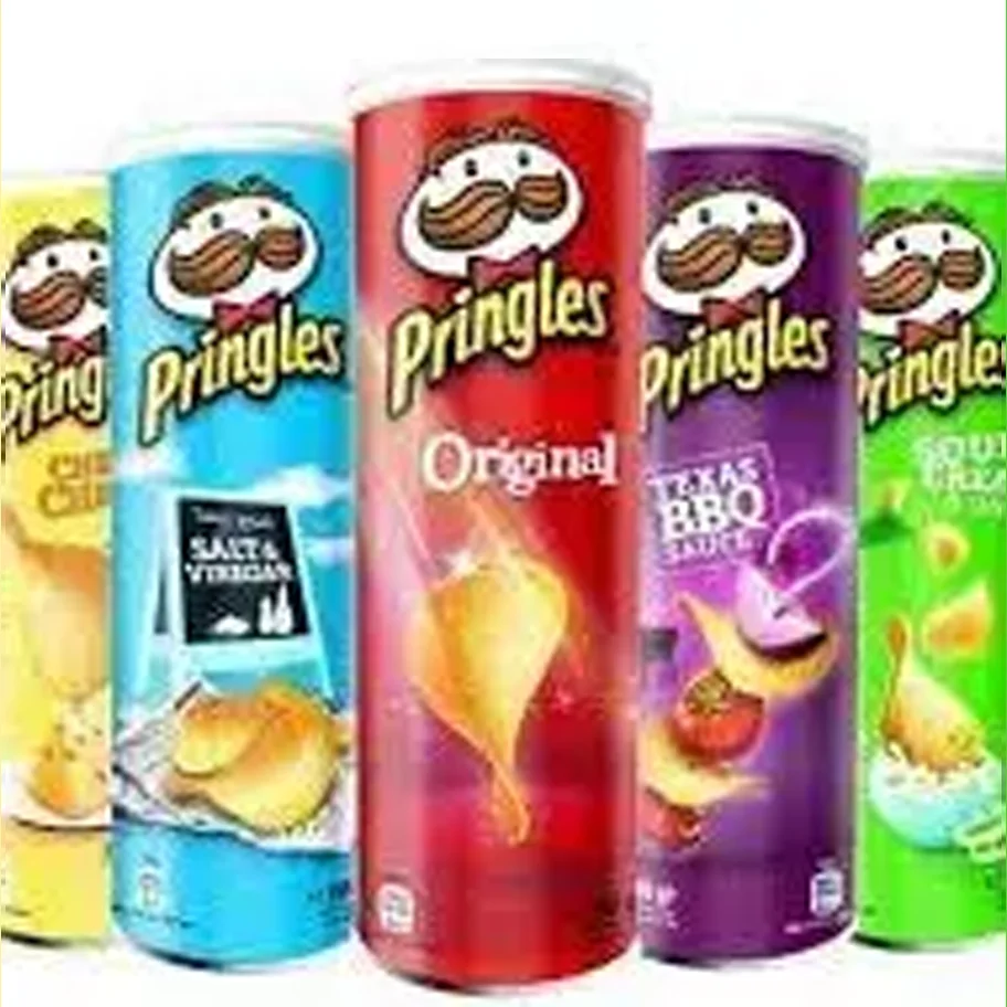 Чипсы Pringles 150 - 165гр  в ассортименте 