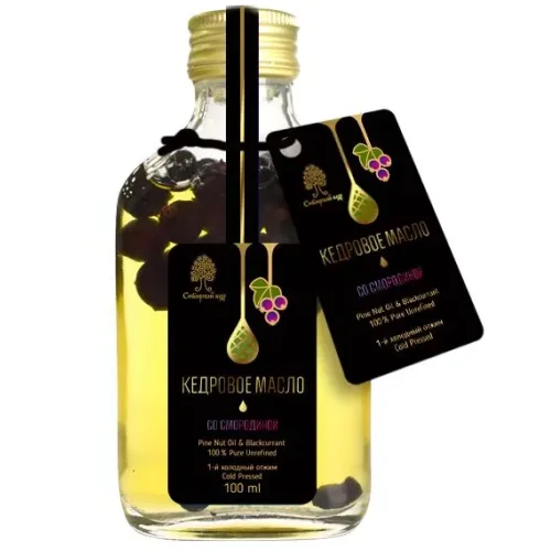 Cedar oil with black currant berries / 100 ml