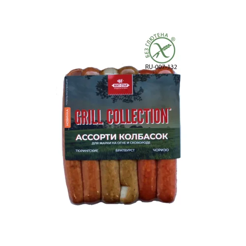 Assorted sausages GRILL COLLECTION 480gr.