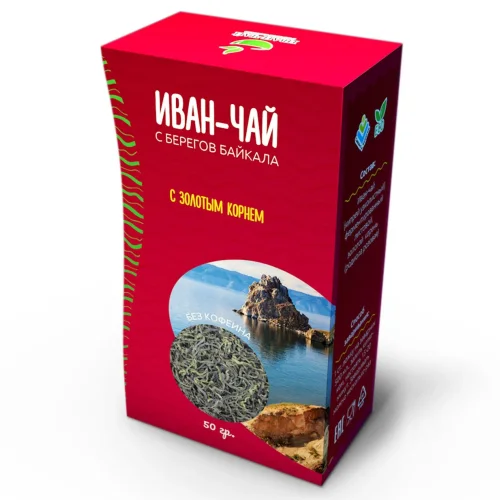 Иван-чай с золотым корнем листовой 50 гр