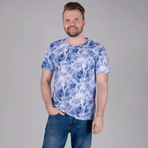T-shirt "FM-29" blue, knitwear