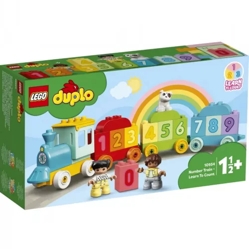 Конструктор LEGO DUPLO Поезд с цифрами-учимся считать 10954