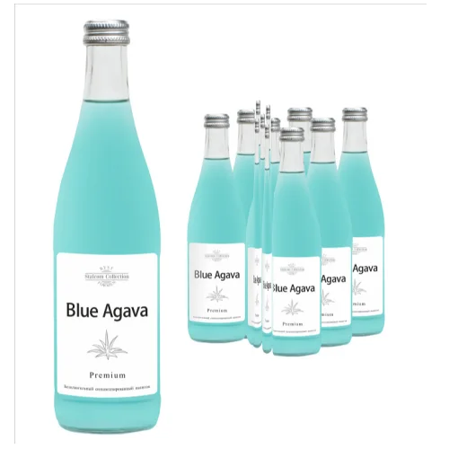 Lemonade "Formen" Blue Agava 0.5 l glass booth. 12 pcs.