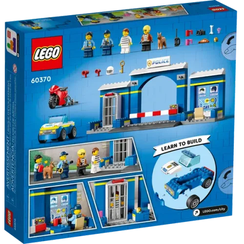 Конструктор LEGO City Побег из полицейского участка 60370