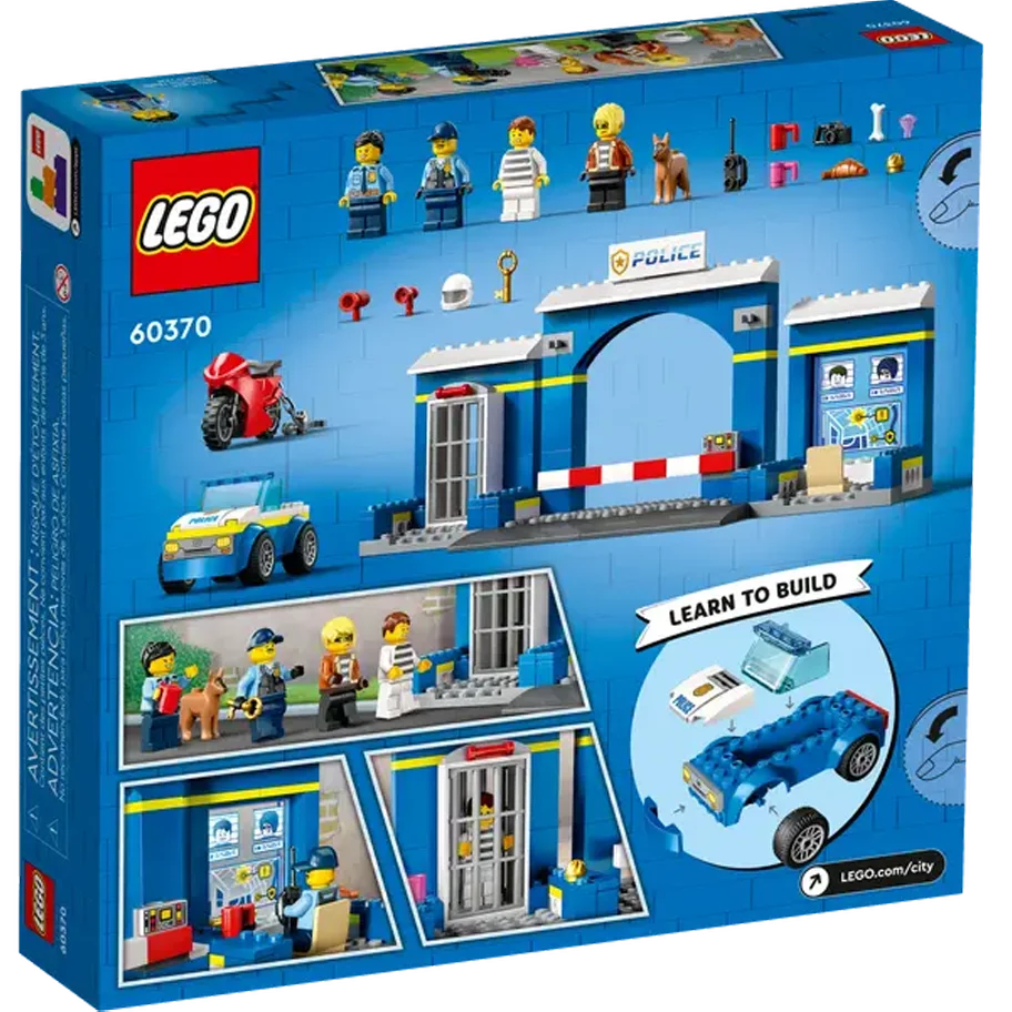 Конструктор LEGO City Побег из полицейского участка 60370