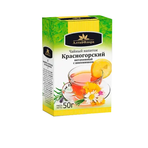 Чай красногорский с шиповником / АлтайФлора