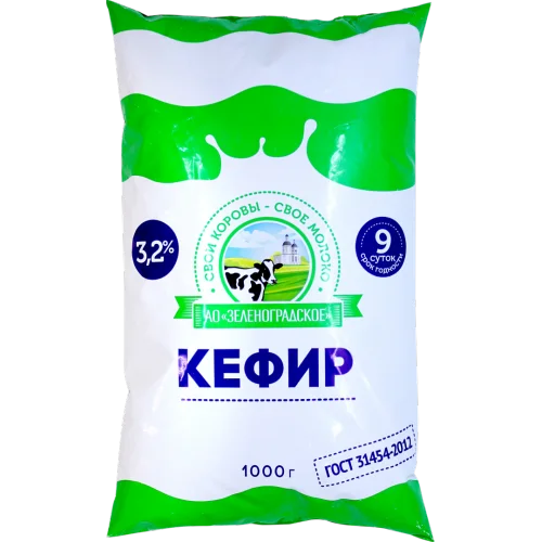 Kefir "Zelenograd" ppm 3.2%